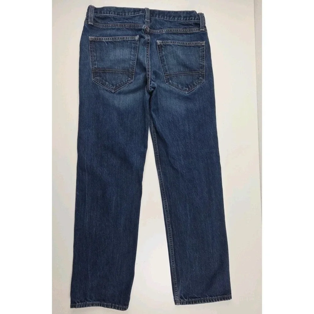 Arizona Vintage Men's Relaxed Straight Distressed 100% Cotton Blue Jeans 30 x 30
